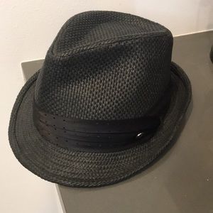 Peter Grimm black fedora hat. Never worn